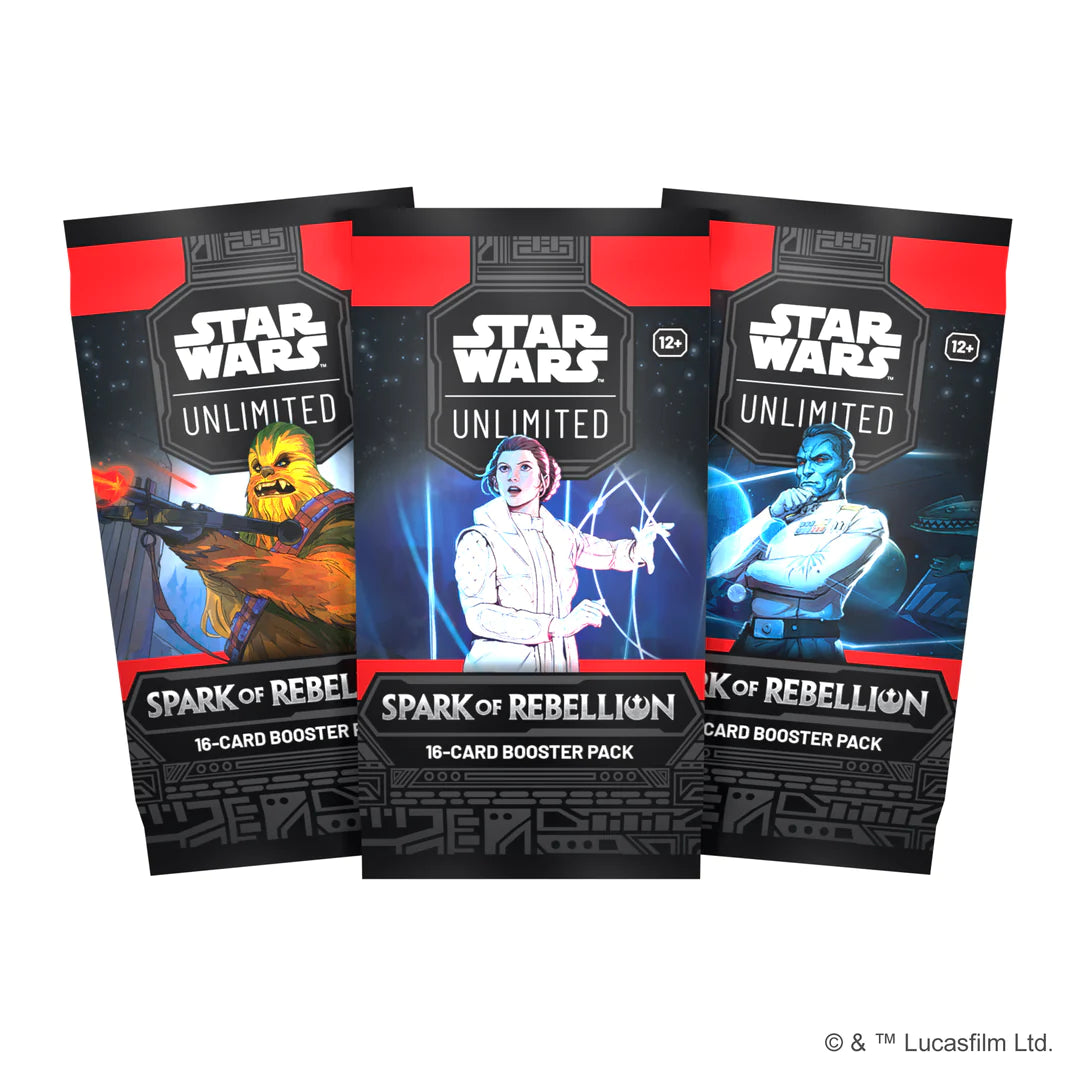 Star Wars: Unlimited - Spark of Rebellion Booster Display